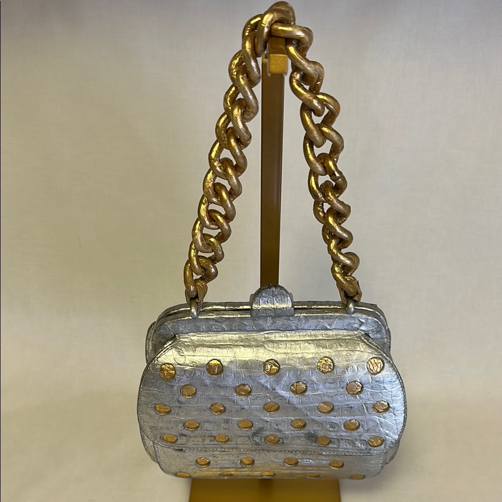 Nancy Gonzalez Crocodile Handbag